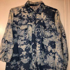 Tie-Dye Stonwashed Denim